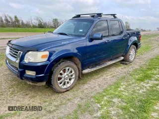 2007 Ford Explorer Sport Trac Limited z VIN 1FMEU53K07UB38463, wystawiony jako Copart lot #52647135 z przebiegiem Nie podano mil oraz Czysty tytuł • Clean title. Historia ofert i sprzedaży dostępna na DreamBid. Obrazek 2.