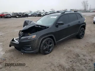 2020 Jeep Cherokee Altitude with VIN 1C4PJLLB2LD565163, listed as a Copart auction lot 85450144 with 103,667 mi miles and Salvage Title. Bid and sale history available at carsss.com. Image 1.