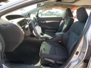 2015 Honda Civic EX with VIN 19XFB2F81FE200298, listed as a Copart auction lot 50373225 with 128,805 mi miles and Salvage Title. Bid and sale history available at DreamBid. Image 7.