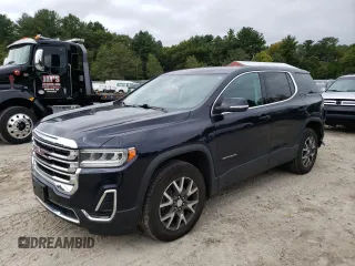 2021 GMC Acadia SLE with VIN 1GKKNRL49MZ143919, listed as a Copart auction lot 72764194 with 80,819 mi miles and Salvage Title. Bid and sale history available at carsss.com. Image 1.