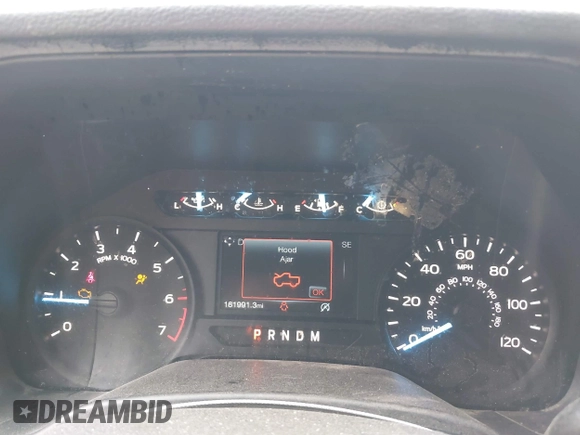 2018 Ford F-150 XL with VIN 1FTEX1EP6JFC61600, listed as a IAAI auction lot 42423185 with 161,991 mi miles and . Bid and sale history available at DreamBid. Image 7.