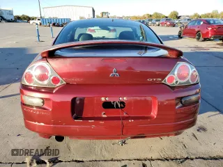2003 Mitsubishi Eclipse GTS with VIN 4A3AC74H73E096749, listed as a Copart auction lot 81614464 with 44,539 mi miles and Salvage Title. Bid and sale history available at carsss.com. Image 6.