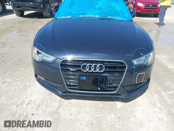 2015 Audi A5 Premium with VIN WAUCFAFR7FA001198, listed as a IAAI auction lot 41994551 with 126,557 mi miles. Bid and sale history available at carsss.com. Image 6.