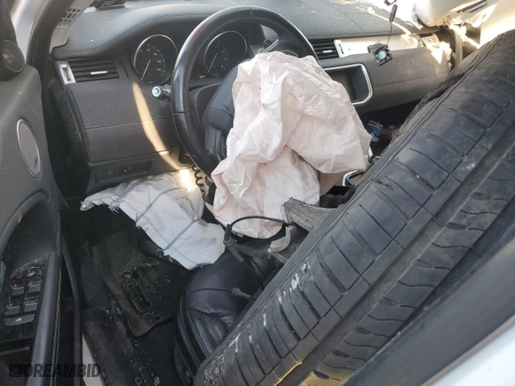 2017 Land Rover Range Rover Evoque SE with VIN SALVP2BG5HH194733, listed as a Copart auction lot 45213995 with 0 mi miles and Salvage Title. Bid and sale history available at carsss.com. Image 8.