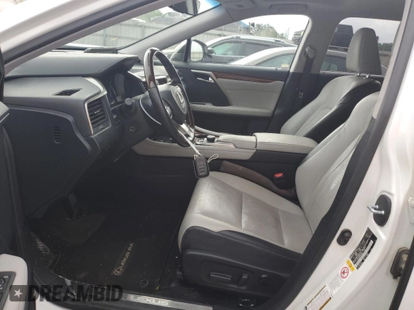 2018 Lexus RX 350L Premium with VIN JTJGZKCA8J2007480, listed as a Copart auction lot 54119405 with 93,289 mi miles and Salvage title. Bid and sale history available at DreamBid. Image 7.