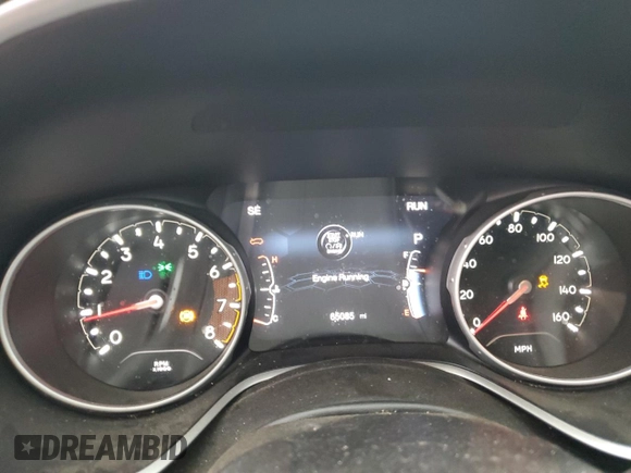 2021 Jeep Compass Altitude with VIN 3C4NJDBB7MT546733, listed as a Copart auction lot 46891965 with 65,085 mi miles and Salvage title. Bid and sale history available at DreamBid. Image 9.