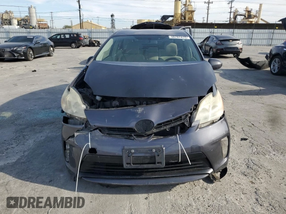 2013 Toyota Prius One with VIN JTDKN3DU3D1634573, listed as a Copart auction lot 48707415 with 122,994 mi miles and Salvage Title. Bid and sale history available at carsss.com. Image 5.