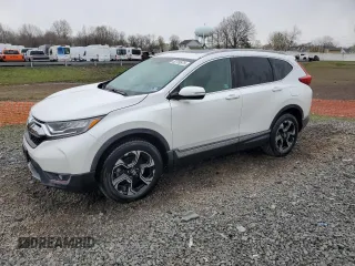 2019 Honda CR-V Touring with VIN 2HKRW2H91KH633732, listed as a Copart auction lot 52750975 with 58,642 mi miles and Salvage Title. Bid and sale history available at carsss.com. Image 1.