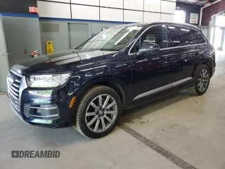 2017 Audi Q7 Premium Plus with VIN WA1LAAF75HD051156, listed as a Copart auction lot 56359105 with 131,306 mi miles and Clean Title. Bid and sale history available at DreamBid. Image 1.