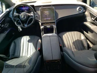 2022 Mercedes-Benz EQS with VIN W1KCG2DB4NA004205, listed as a Copart auction lot 68656364 with 55,188 mi miles and Salvage Title. Bid and sale history available at carsss.com. Image 8.