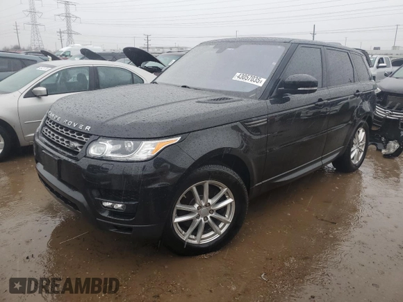 2016 Land Rover Range Rover Sport SE with VIN SALWG2VF0GA644917, listed as a Copart auction lot 43057035 with 60,567 mi miles and Salvage Title. Bid and sale history available at DreamBid. Image 1.