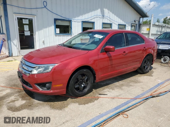 2010 Ford Fusion SE with VIN 3FAHP0HG9AR180165, listed as a Copart auction lot 62168585 with 99,706 mi miles and Salvage title. Bid and sale history available at DreamBid. Image 1.