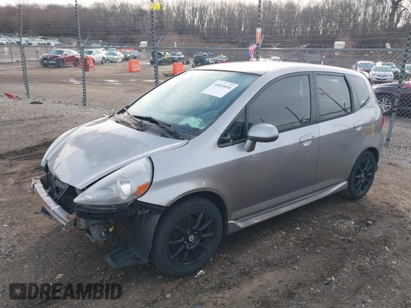 2007 Honda Fit Sport with VIN JHMGD376X7S065787, listed as a IAAI auction lot 41855058 with 218,865 mi miles. Bid and sale history available at carsss.com. Image 18.