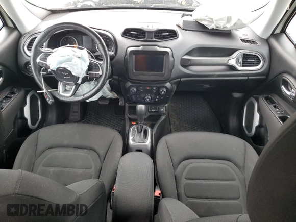 2018 Jeep Renegade Latitude with VIN ZACCJABB8JPG73693, listed as a Copart auction lot 49843235 with 92,447 mi miles and Salvage Title. Bid and sale history available at carsss.com. Image 8.