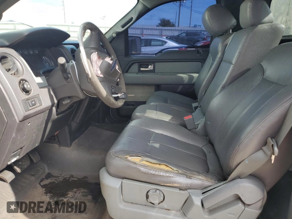 2013 Ford F-150 XL with VIN 1FTMF1EF1DFA51044, listed as a Copart auction lot 79561474 with 191,122 mi miles and Salvage Title. Bid and sale history available at DreamBid. Image 7.