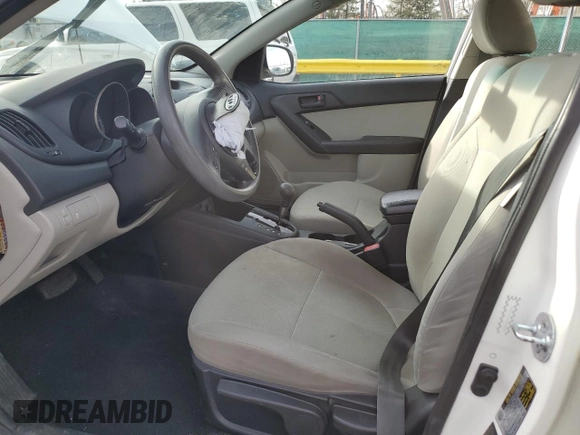 2010 Kia Forte EX with VIN KNAFU4A25A5067989, listed as a Copart auction lot 49691175 with 126,324 mi miles and Salvage Title. Bid and sale history available at carsss.com. Image 7.