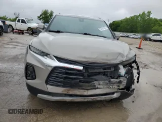 2021 Chevrolet Blazer LT with VIN 3GNKBHRS9MS532455, listed as a Copart auction lot 59397855 with Not provided miles and Salvage title. Bid and sale history available at DreamBid. Image 5.