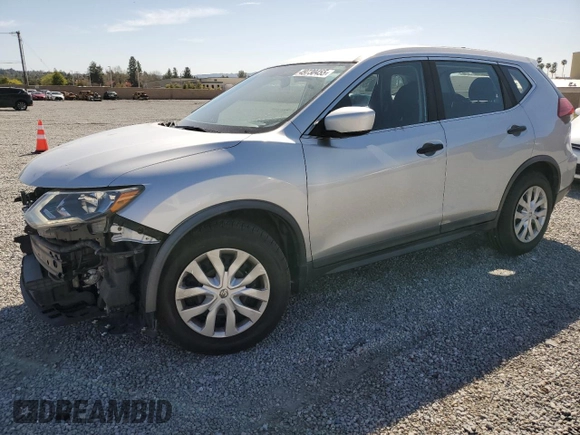 2017 Nissan Rogue S with VIN KNMAT2MT5HP609440, listed as a Copart auction lot 49730455 with 102,208 mi miles and Salvage Title. Bid and sale history available at DreamBid. Image 1.