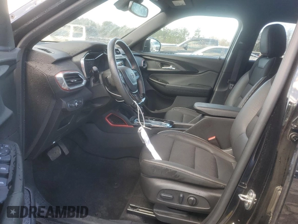 2023 Chevrolet TrailBlazer RS with VIN KL79MTSL5PB082114, listed as a Copart auction lot 46273165 with 36,180 mi miles and Salvage Title. Bid and sale history available at DreamBid. Image 7.