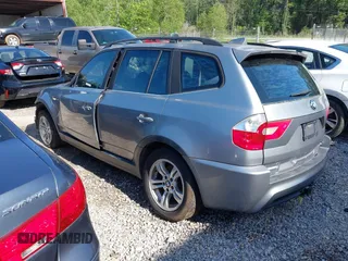 2006 BMW X3 3.0i with VIN WBXPA93496WD28060, listed as a IAAI auction lot 41973768 with 1 mi miles. Bid and sale history available at carsss.com. Image 3.