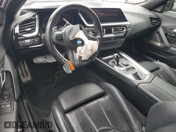 2022 BMW Z4 sDriveM40i with VIN WBAHF9C02NWX50356, listed as a Copart auction lot 72650894 with 45,046 mi miles and Salvage title. Bid and sale history available at DreamBid. Image 8.