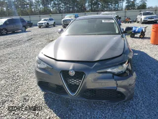 2018 Alfa Romeo Giulia with VIN ZARFAEDN4J7572553, listed as a Copart auction lot 46998825 with 111,778 mi miles and Salvage title. Bid and sale history available at DreamBid. Image 5.