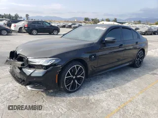2021 BMW 5 Series 530e with VIN WBA13AG02MCG11255, listed as a Copart auction lot 71842724 with Not Provided miles and Salvage Title. Bid and sale history available at carsss.com. Image 1.