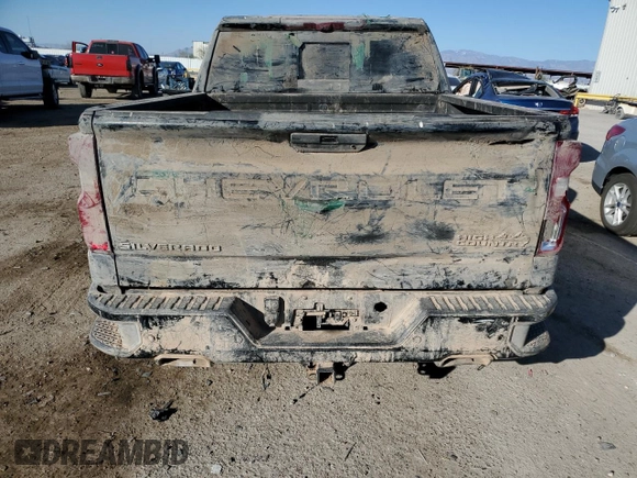 2021 Chevrolet Silverado 1500 High Country with VIN 3GCUYHED0MG155282, listed as a Copart auction lot 89275505 with 0 mi miles and Salvage Title. Bid and sale history available at carsss.com. Image 6.