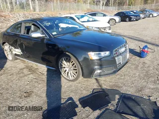 2016 Audi S5 Premium Plus with VIN WAUC4AFR1GA051232, listed as a IAAI auction lot 41095478 with 116,978 mi miles. Bid and sale history available at carsss.com. Image 1.