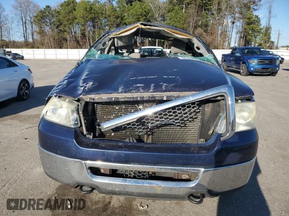 2007 Ford F-150 XLT with VIN 1FTPX14V87KC18725, listed as a Copart auction lot 86946664 with 238,544 mi miles and Salvage title. Bid and sale history available at DreamBid. Image 5.