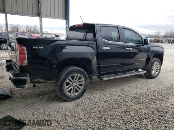 2015 GMC Canyon 4WD SLT with VIN 1GTG6CE39F1185721, listed as a Copart auction lot 85104104 with 145,730 mi miles and Clean Title. Bid and sale history available at carsss.com. Image 3.