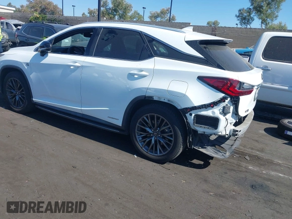 2016 Lexus RX 450h with VIN 2T2BGMCA3GC007519, listed as a IAAI auction lot 42665825 with 97,010 mi miles and . Bid and sale history available at DreamBid. Image 3.