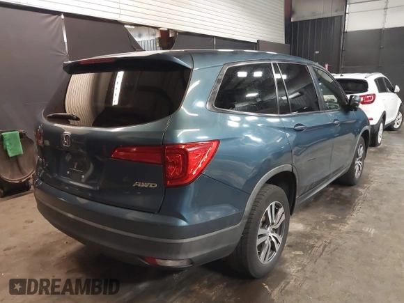 2016 Honda Pilot EX-L with VIN 5FNYF6H54GB105964, listed as a IAAI auction lot 42006560 with 110,466 mi miles. Bid and sale history available at carsss.com. Image 4.