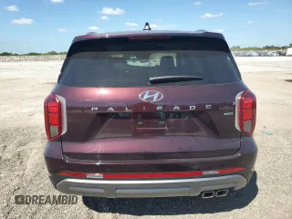 2024 Hyundai Palisade Limited z VIN KM8R5DGE0RU762098, wystawiony jako Copart lot #49864755 z przebiegiem 1 003 mil mil oraz Szkoda całkowita • Salvage title. Historia ofert i sprzedaży dostępna na DreamBid. Obrazek 6.