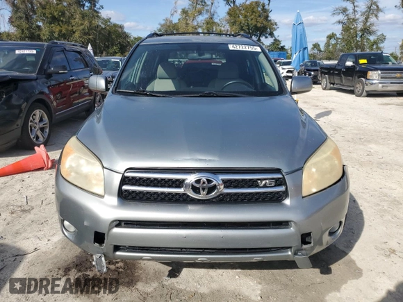 2008 Toyota RAV4 Ltd with VIN JTMBK31V486039875, listed as a Copart auction lot 42722755 with 218,685 mi miles and Salvage Title. Bid and sale history available at carsss.com. Image 5.