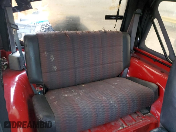 1999 Jeep Wrangler Sport with VIN 1J4FY19S1XP414364, listed as a Copart auction lot 43605485 with 184,363 mi miles and Non Repairable. Bid and sale history available at carsss.com. Image 11.