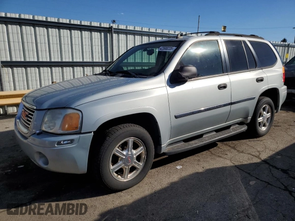 2008 GMC Envoy SLE2 with VIN 1GKDS13S082222248, listed as a Copart auction lot 42588235 with 120,357 mi miles and Salvage Title. Bid and sale history available at carsss.com. Image 1.