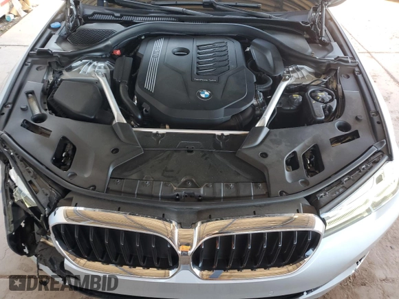 2021 BMW 5 Series 540i with VIN WBA53BJ05MCG02307, listed as a Copart auction lot 48250365 with 29,787 mi miles and Salvage Title. Bid and sale history available at DreamBid. Image 11.