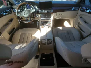 2016 Mercedes-Benz CLS 400 with VIN WDDLJ6FB7GA164300, listed as a Copart auction lot 46683995 with 92,490 mi miles and Salvage title. Bid and sale history available at DreamBid. Image 8.