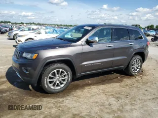 2016 Jeep Grand Cherokee Limited 75th Anniversary with VIN 1C4RJEBGXGC423706, listed as a Copart auction lot 54786925 with 158,214 mi miles and Salvage title. Bid and sale history available at DreamBid. Image 1.