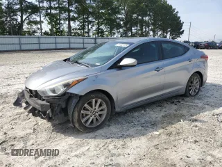 2016 Hyundai Elantra SE with VIN 5NPDH4AE2GH661411, listed as a Copart auction lot 57322175 with 141,843 mi miles and Salvage title. Bid and sale history available at DreamBid. Image 1.