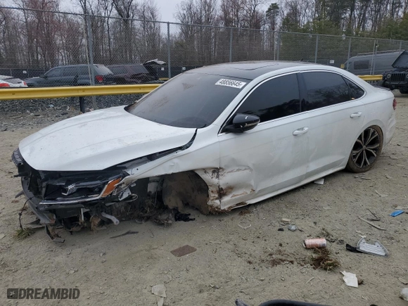 2021 Volkswagen Passat 2.0T SE with VIN 1VWSA7A34MC000771, listed as a Copart auction lot 48856645 with 88,710 mi miles and Salvage Title. Bid and sale history available at carsss.com. Image 1.