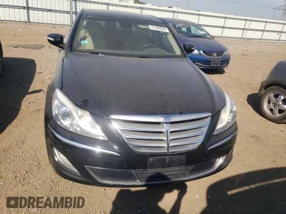 2013 Hyundai Genesis 3.8L with VIN KMHGC4DD2DU233687, listed as a Copart auction lot 71104534 with 218,577 mi miles and Salvage Title. Bid and sale history available at carsss.com. Image 5.