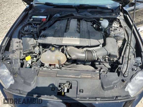 2019 Ford Mustang GT with VIN 1FA6P8CF0K5185215, listed as a Copart auction lot 61682205 with 36,356 mi miles and Salvage title. Bid and sale history available at DreamBid. Image 11.