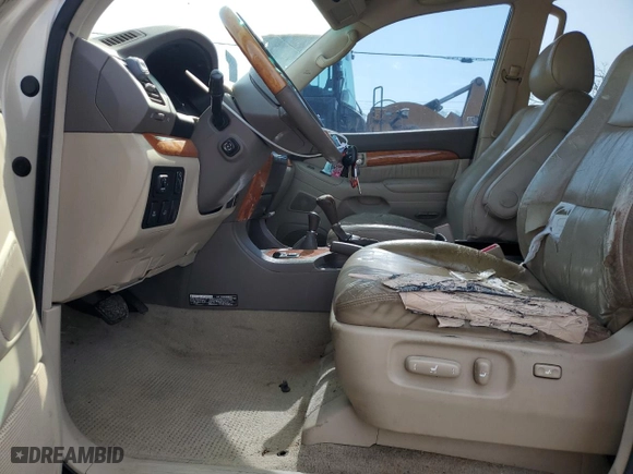 2003 Lexus GX 470 with VIN JTJBT20XX30010271, listed as a Copart auction lot 52812575 with 291,394 mi miles and Salvage Title. Bid and sale history available at carsss.com. Image 7.