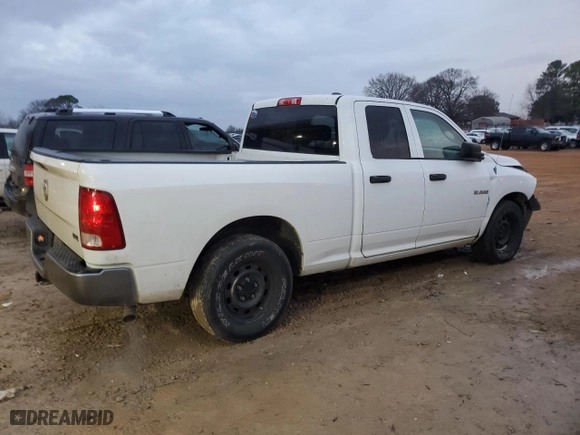 2010 Dodge Ram 1500 ST with VIN 1D7RB1GP3AS172254, listed as a Copart auction lot 44144875 with 269,659 mi miles and Salvage Title. Bid and sale history available at carsss.com. Image 3.