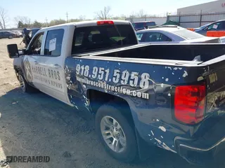 2015 Chevrolet Silverado 1500 LT with VIN 3GCUKREC4FG496959, listed as a IAAI auction lot 41817966 with 1 mi miles. Bid and sale history available at carsss.com. Image 3.