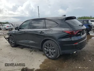2022 Acura MDX w/A-Spec Package with VIN 5J8YE1H0XNL051642, listed as a Copart auction lot 70593004 with 27,978 mi miles and Salvage Title. Bid and sale history available at carsss.com. Image 2.