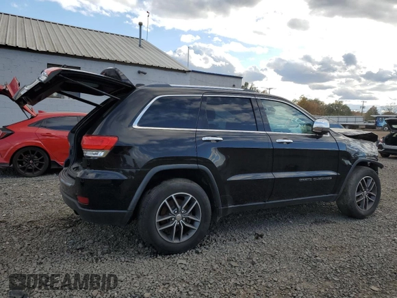 2017 Jeep Grand Cherokee Limited with VIN 1C4RJFBG3HC835019, listed as a Copart auction lot 74795804 with 104,999 mi miles and Salvage title. Bid and sale history available at DreamBid. Image 3.