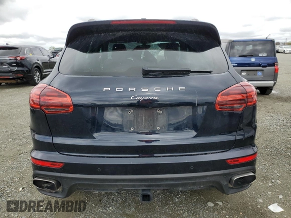 2016 Porsche Cayenne with VIN WP1AA2A26GLA03540, listed as a Copart auction lot 49517665 with 109,314 mi miles and Salvage Title. Bid and sale history available at carsss.com. Image 6.